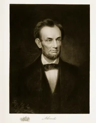 Abraham Lincoln, 16th President of the United States of America, 1864, pub. 1901